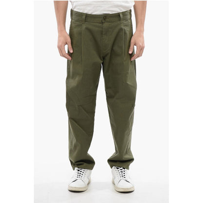 Diesel RED TAG Stretch Cotton Single-Pleat P-ARTHUR Pants