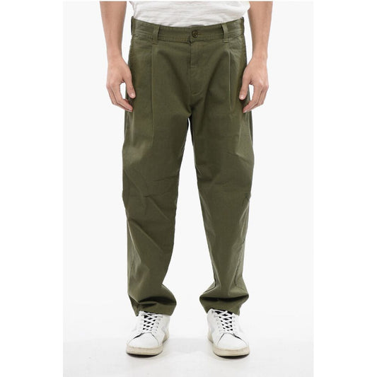 Diesel RED TAG Stretch Cotton Single-Pleat P-ARTHUR Pants
