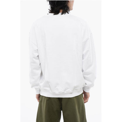 Diesel RED TAG Brushed Cotton S-MART-BIGOVAL Crew-neck Sweatshirt w