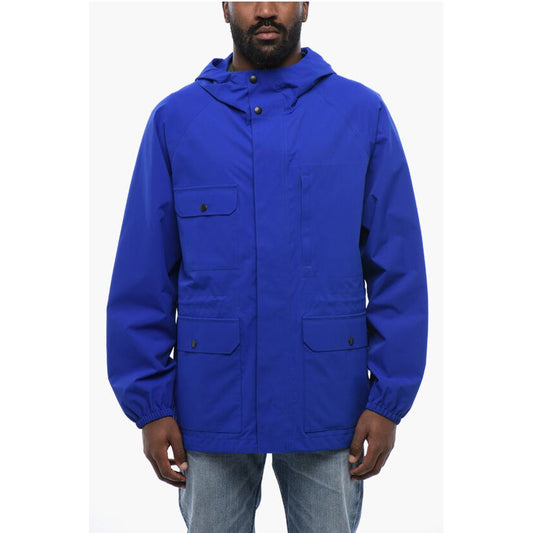 Woolrich Multipocketed MOUNTAIN Windbreaker with Hidden Closure
