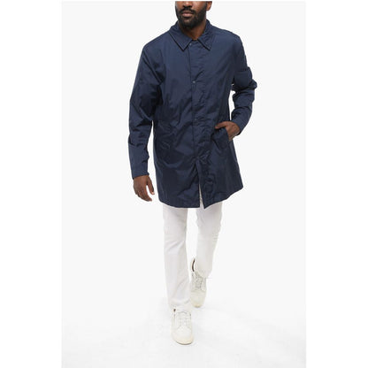 Woolrich Solid Color Jacket with Zip Closure