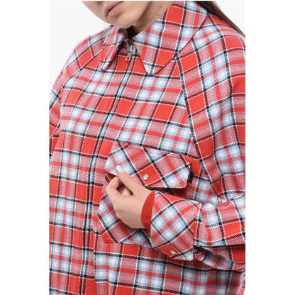 Woolrich Zipped Checkered TIMBER Overshirt