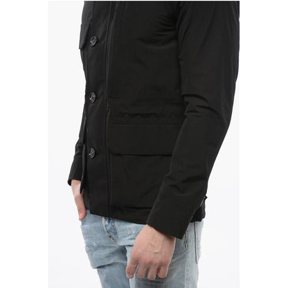 Woolrich Hooded GTX Windbreaker With Utility Pockets
