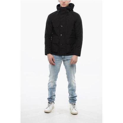 Woolrich Hooded GTX Windbreaker With Utility Pockets