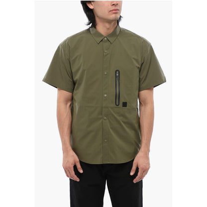 Woolrich Short Sleeved 4AWAY TREK Shirt With Breast Pocket