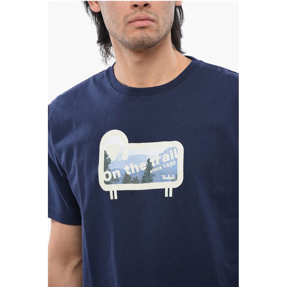 Woolrich Printed SHEEP PANORAMA T-shirt