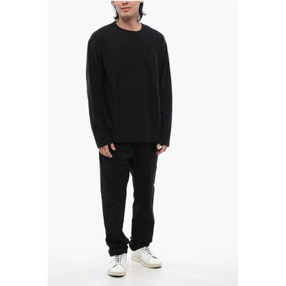 Woolrich Long Sleeved T-shirt With Tone-On-Tone Logo