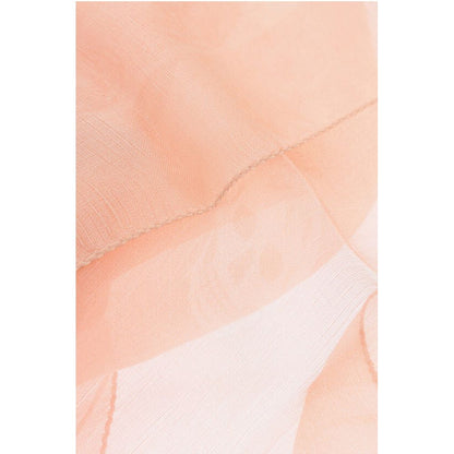 Alexander McQueen Silk Solid Color Foulard
