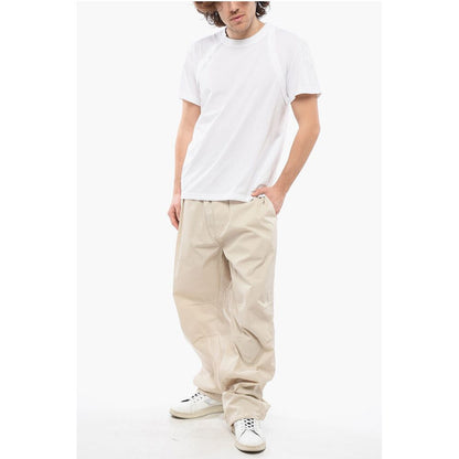 Alexander McQueen Crew Neck BRACES Cotton T-Shirt