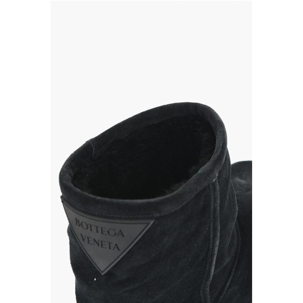 Bottega Veneta Suede SNAP Snow Boots