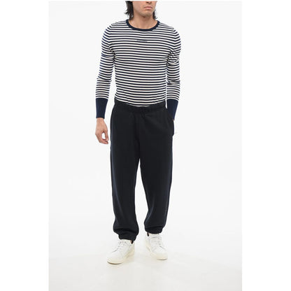 Armani GIORGIO Cotton Sweatpants with Embossed Logo