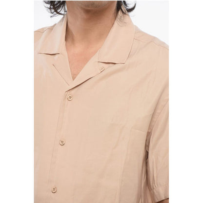 Armani EMPORIO Back Embroidered PALMS Bowling Shirt