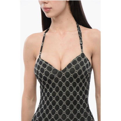 Armani EMPORIO One-piece Swimsuit with All-over Logo