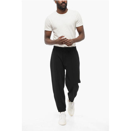 Armani EMPORIO Front Pleated 4-Pocketed Pants with Cuffs