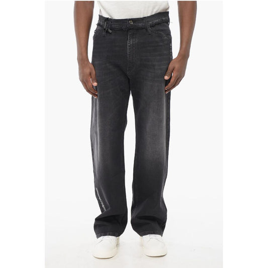 Dolce & Gabbana Stone Washed Denims with Raw-cut Details 25cm