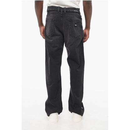 Dolce & Gabbana Stone Washed Denims with Raw-cut Details 25cm