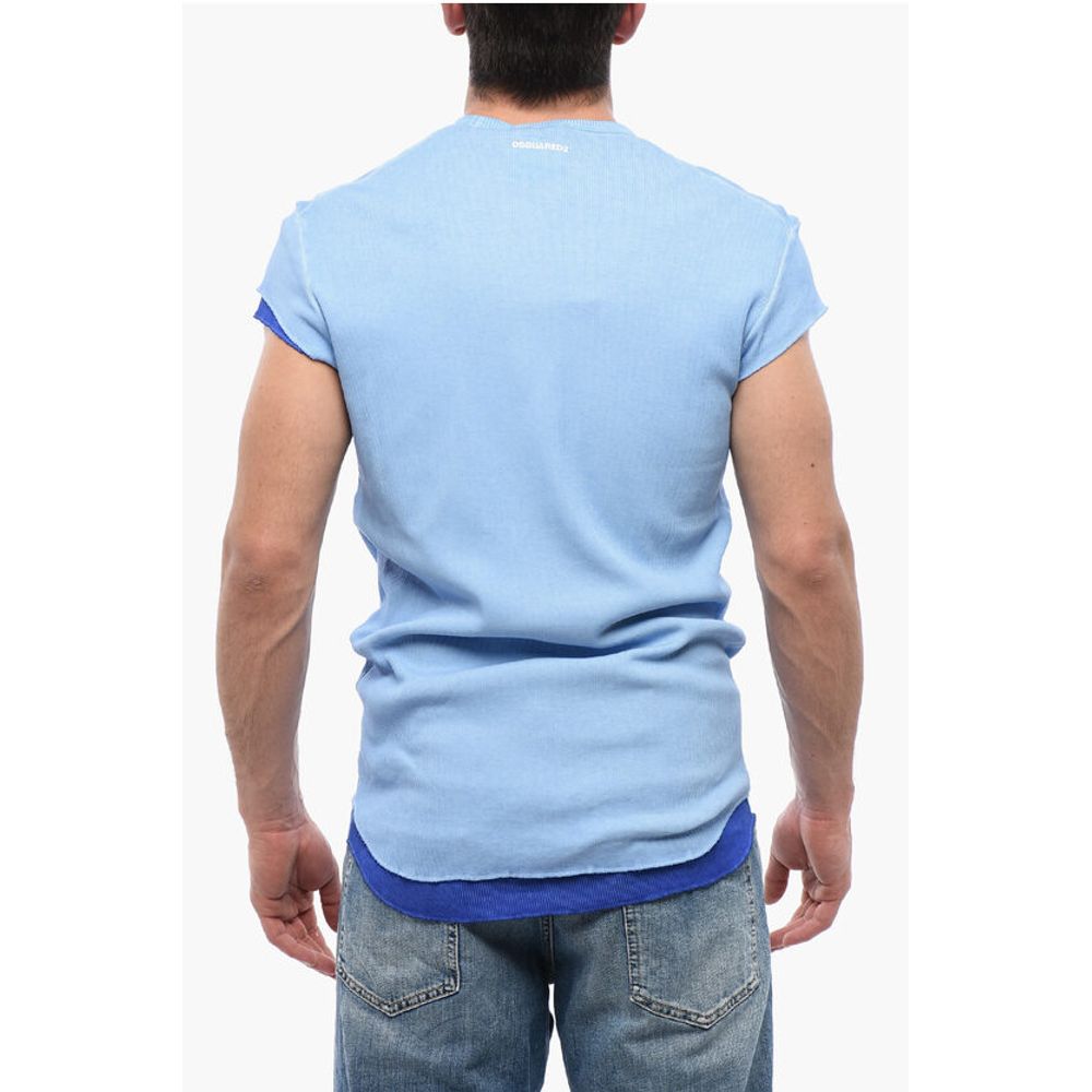 Dsquared² Layered CHERRY BOY T-shirt with Choke Fit