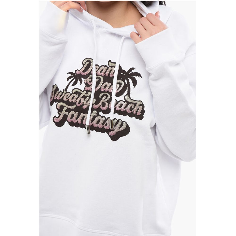 Dsquared² Glittered Print SWEATY BEACH Hoodie