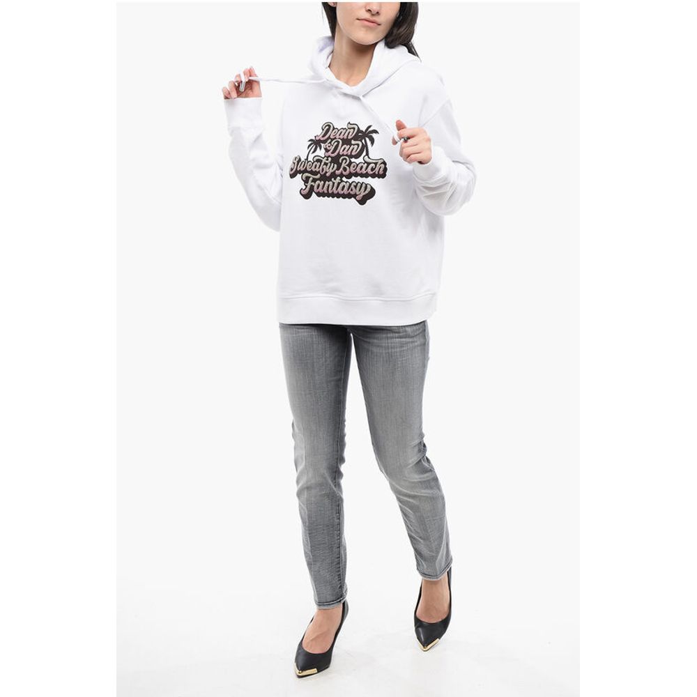 Dsquared² Glittered Print SWEATY BEACH Hoodie
