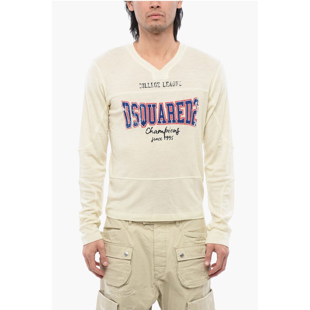 Dsquared² Football Fit Long Sleeved T-shirt