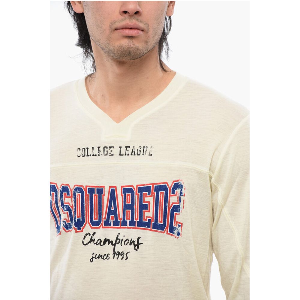 Dsquared² Football Fit Long Sleeved T-shirt