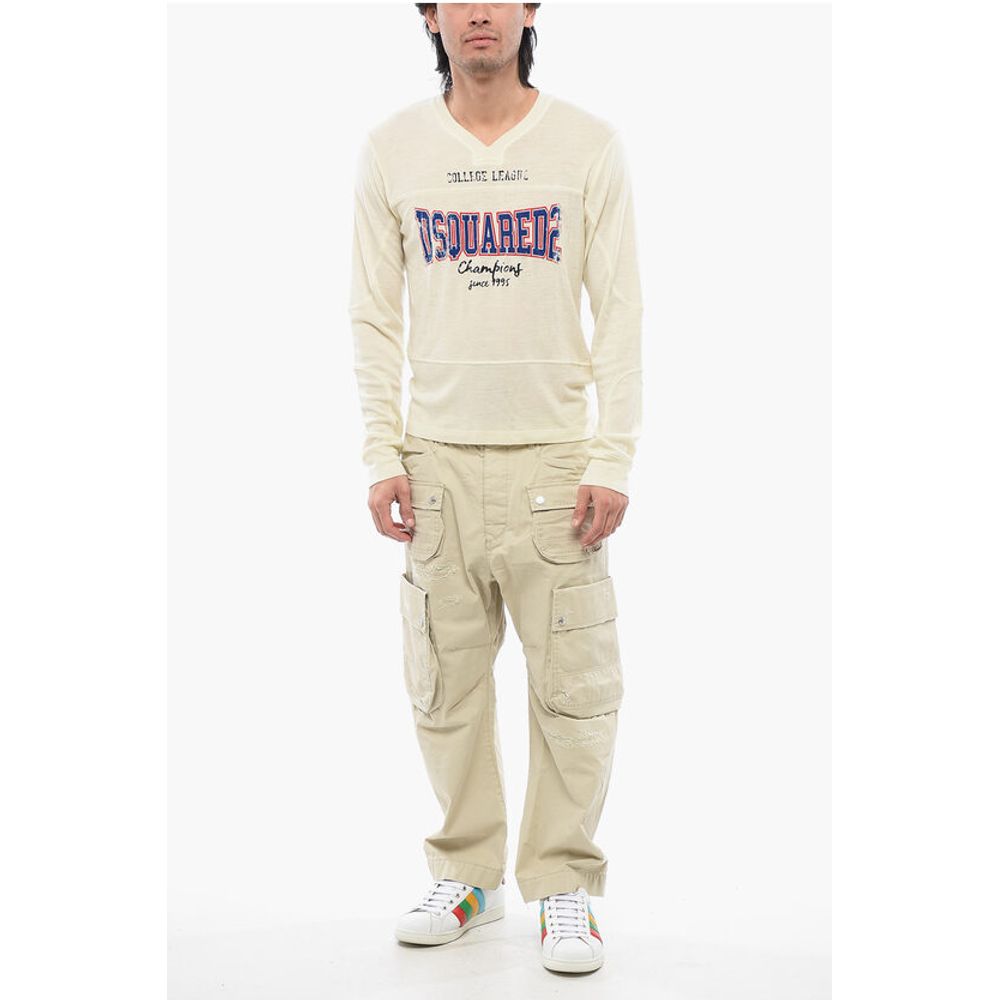 Dsquared² Football Fit Long Sleeved T-shirt