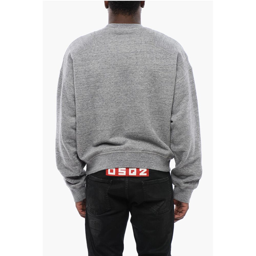 Dsquared² Cipro Fit Brushed Cotton SURF CLUB Crewneck Sweater