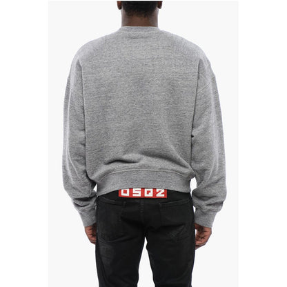 Dsquared² Cipro Fit Brushed Cotton SURF CLUB Crewneck Sweater