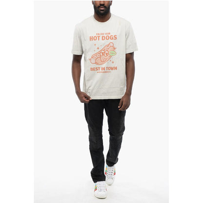 Dsquared² Printed HOT DOGS Regular Fit T-shirt