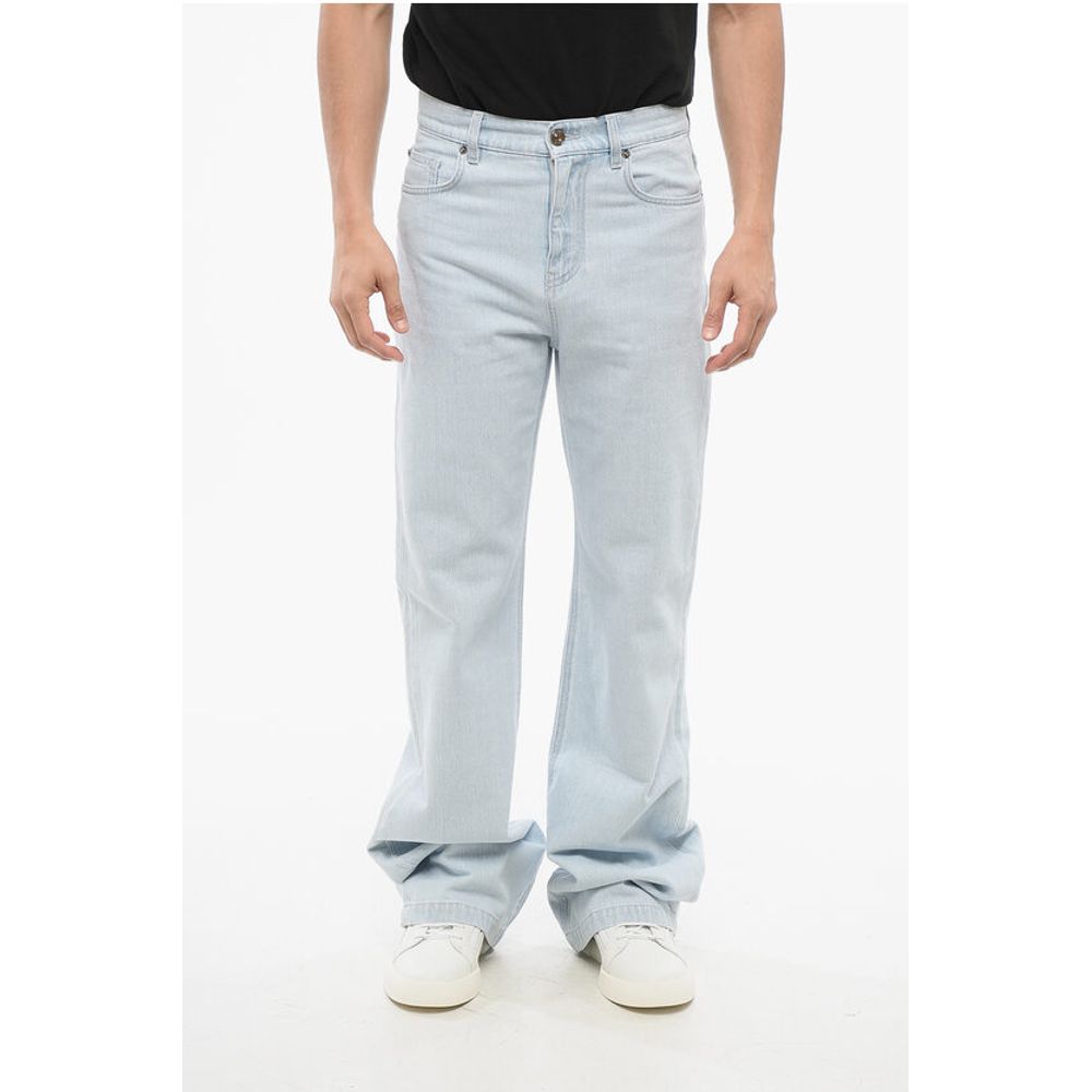 Versace Light Washed Bootcut Denims 26cm