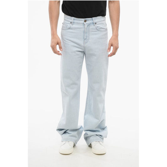 Versace Light Washed Bootcut Denims 26cm