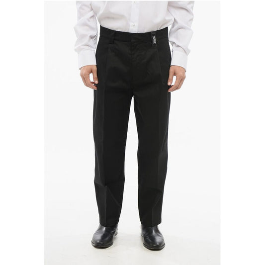 Versace JEANS COUTURE 4-Pocketed Cotton Blend Pants