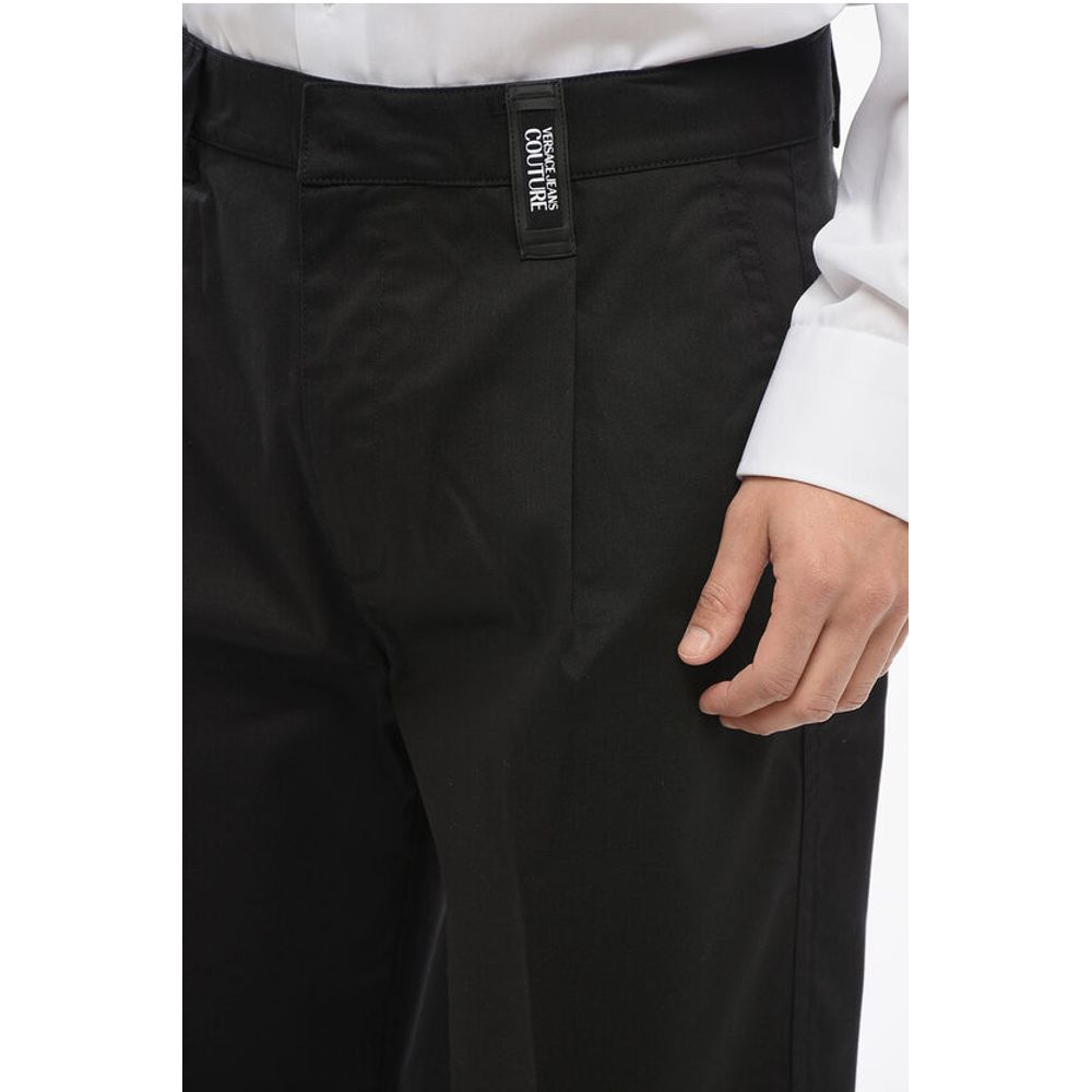 Versace JEANS COUTURE 4-Pocketed Cotton Blend Pants