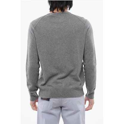 AllSaints Cashmere and Wool FINN Crew-neck Sweater
