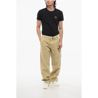Jacquemus Cotton Straight Fit Chinos Pants with Belt