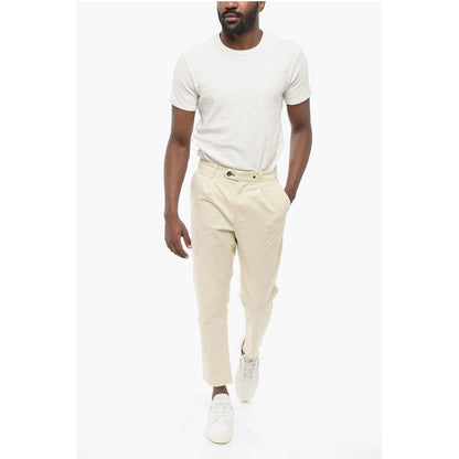 Rag&Bone ICONS Single-pleated Stretch Cotton Chinos Pants