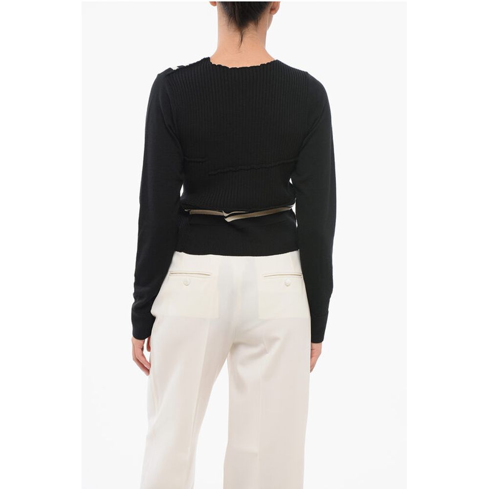 Dries Van Noten Merino V-neckline Sweater