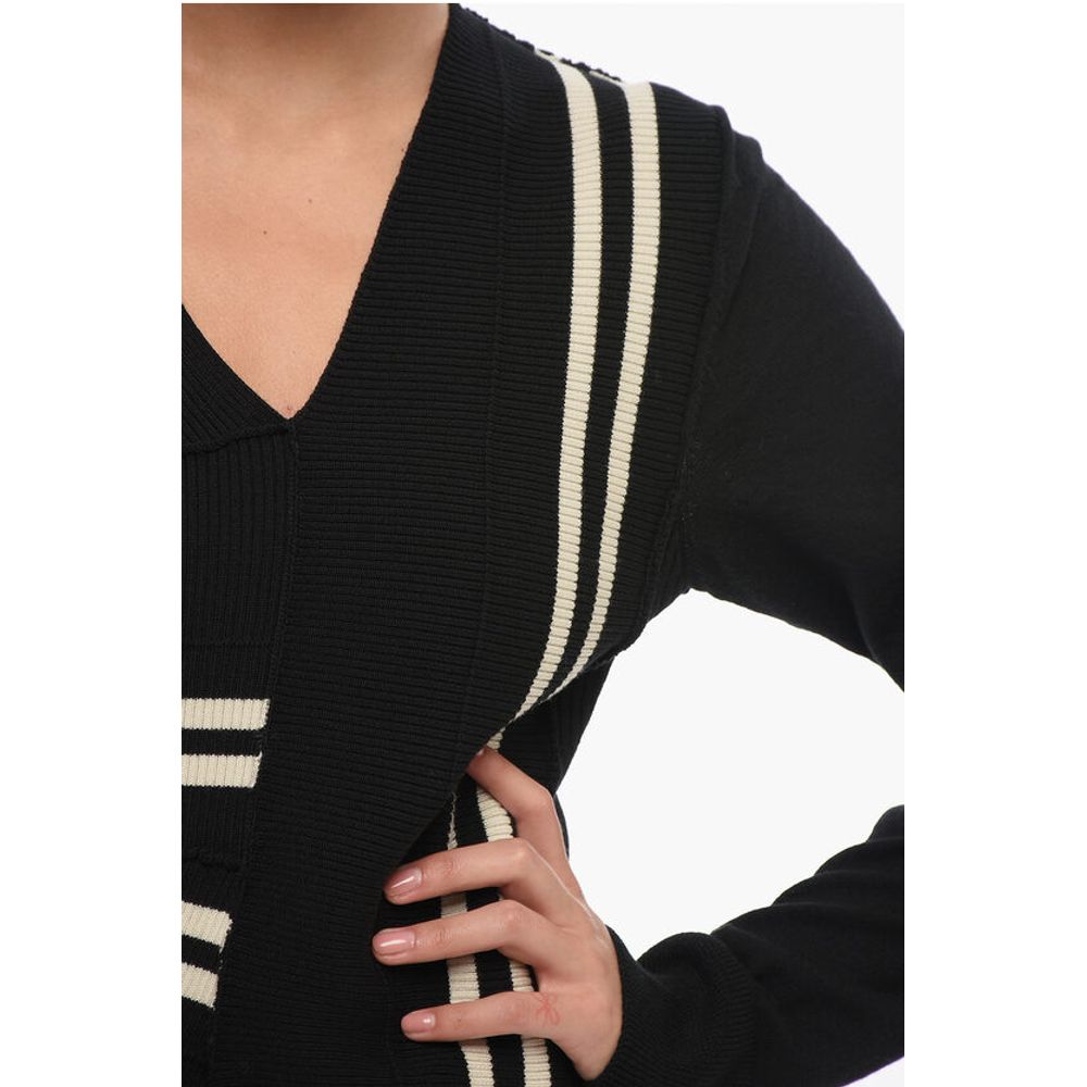 Dries Van Noten Merino V-neckline Sweater