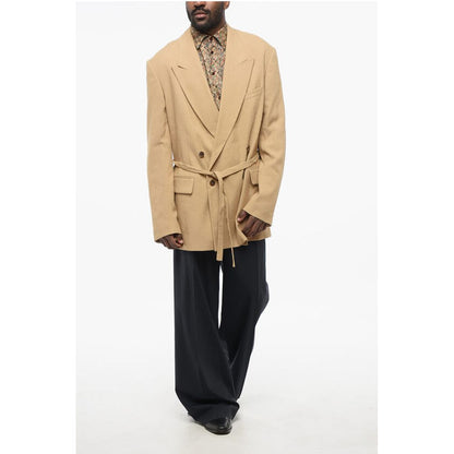 Dries Van Noten Double-breasted BISHOP Blazer with Belt