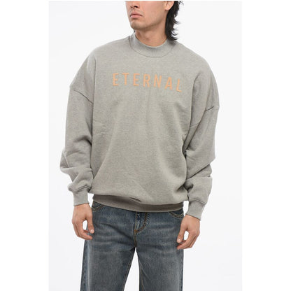 Fear Of God Brushed Cotton ETERNAL Sweatshirt with Flocked Logo