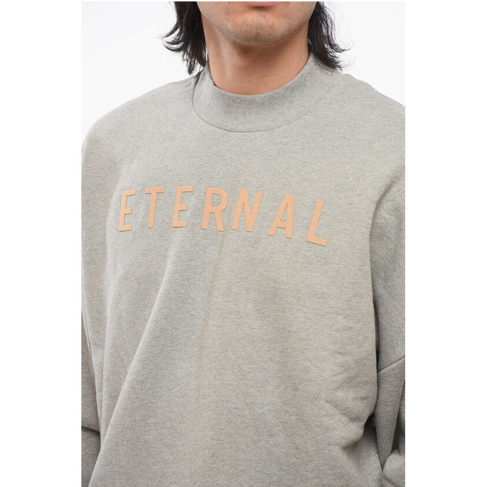 Fear Of God Brushed Cotton ETERNAL Sweatshirt with Flocked Logo