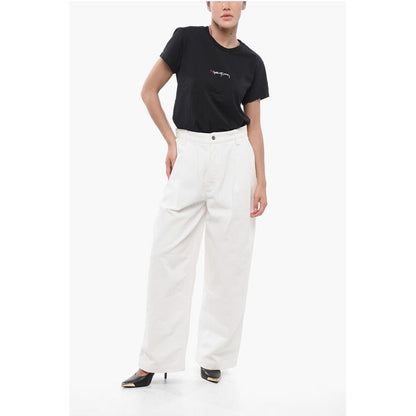 Bottega Veneta Double-pleated Mom Fit Denims 27cm