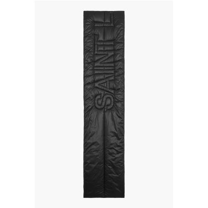 Saint Laurent Solid Color Padded Nylon Scarf