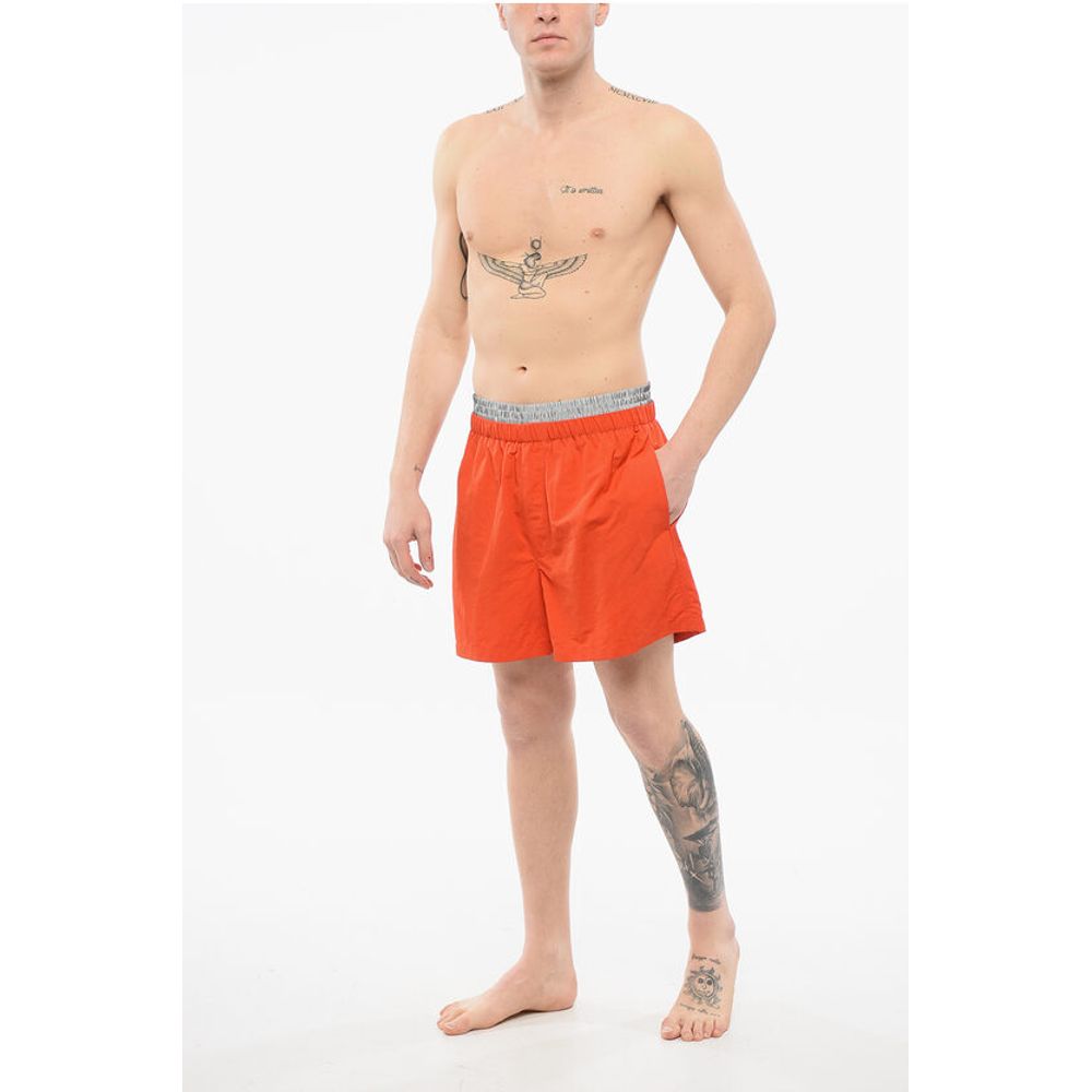 Bottega Veneta Swimshorts with Double-layered Detail