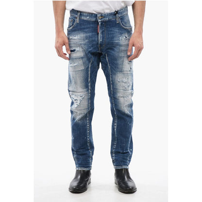 Dsquared² Distressed Effect TIDY BIKER Jeans 18 cm