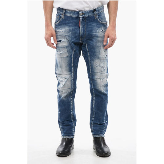 Dsquared² Distressed Effect TIDY BIKER Jeans 18 cm