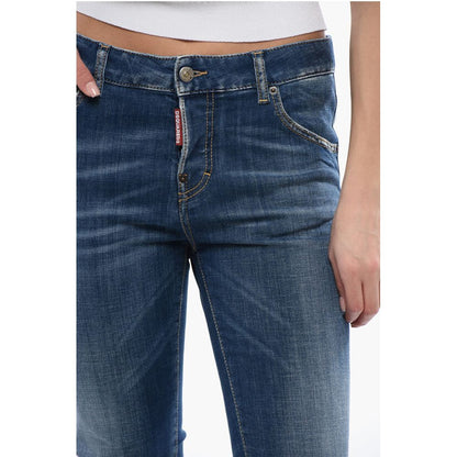 Dsquared² Mid Washed Cool Girl Fit Denims 15cm