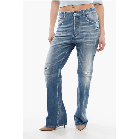 Dsquared² Mid Wash Roadie Fit Denims 23cm