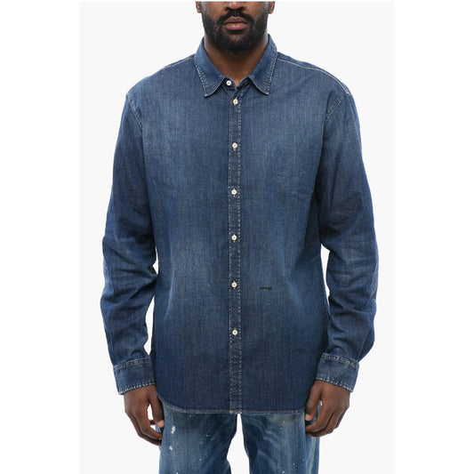Dsquared² Chambray Relaxed Fit Shirt