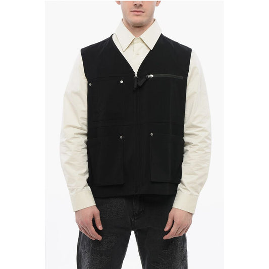 Maison Margiela MM6 Utility Vest With Zip Closure